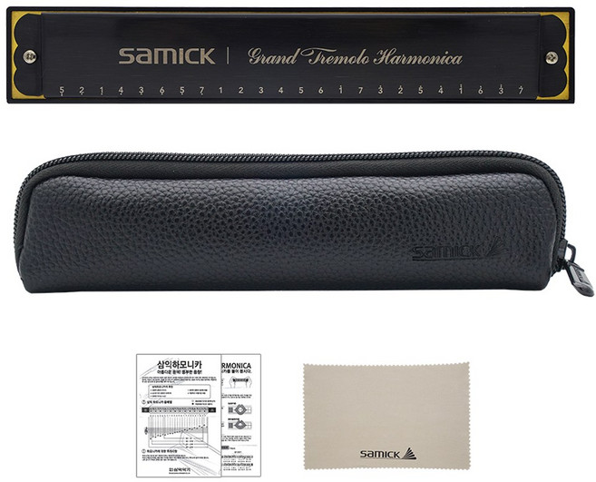 삼익악기 트레몰로 C키 하모니카, 1개, 1COLOR SOFT MIXED COLOR, Smh/24c