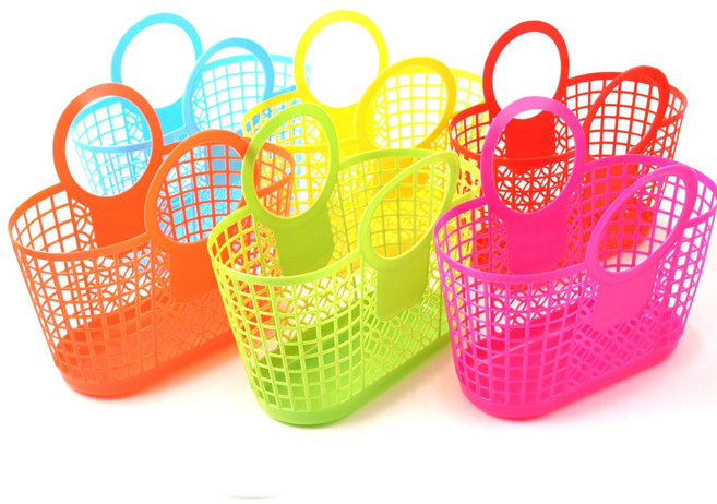 [아이디몬] 어린이 시장바구니 달란트 바구니 체험학습 텃밭체험, 빨강, 1개