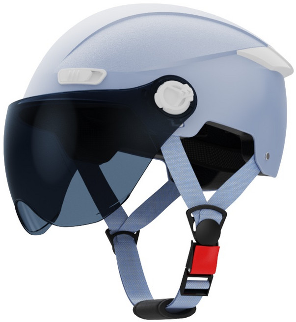 NECASIL 자외선 차단 고글 자전거헬멧 어반 전동킥보드 안전모, 블루, 1개