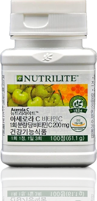 암웨이-아세로라C 항산화영양제 비타민, 100정, 1개 - 쿠팡