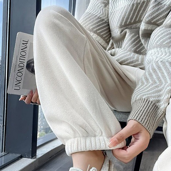 꾸꾸지민 따뜻함 끝판왕 밴딩 도톰 겨울팬츠