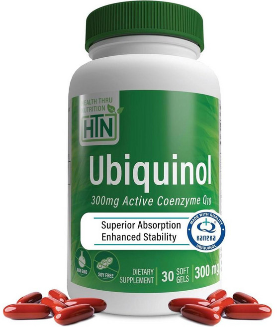 헬스 스루 뉴트리션 유비퀴놀 300mg 120 소프트젤 코엔자임 Q10, 1개, 상품 상세페이지 참조