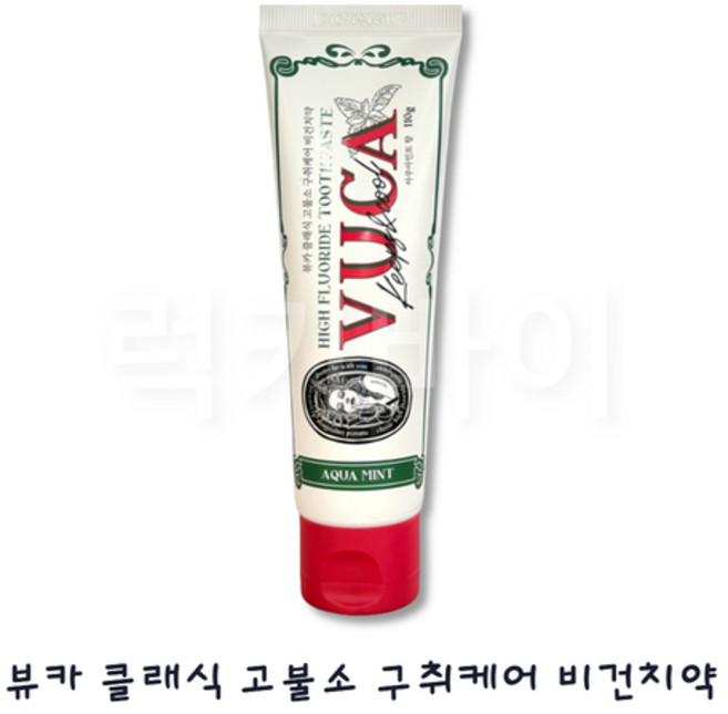 뷰카 클래식 고불소 구취케어 치약, 110g, 1개