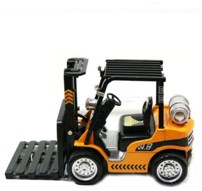(토이천국) 사운드 불빛 3단 지게차 미니카, 1개