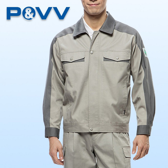 파브 작업복상의 SM-J503 근무복 자켓 점퍼 춘하복, L, 1개