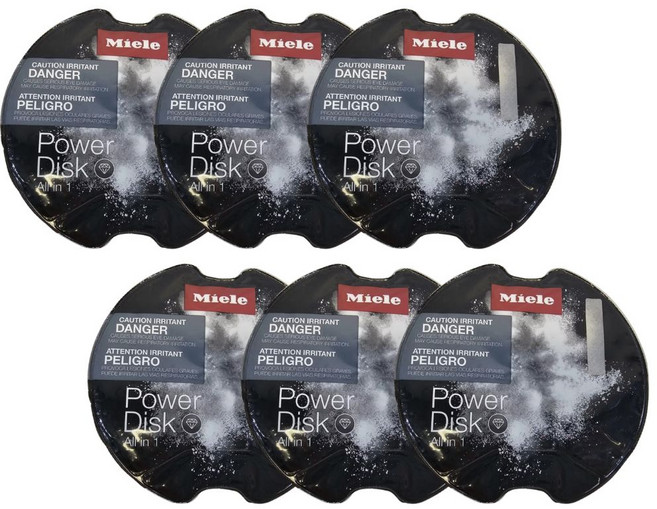 독일 밀레 식기세척기 올인원 파워디스크 6개세트 정품 독일직배송