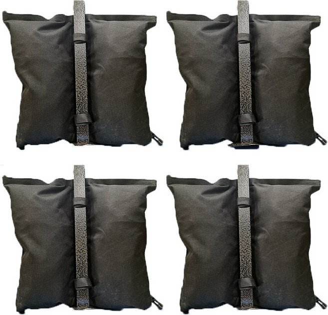 캐노피 천막 고정 모래주머니 물병 고정주머니 고정대 텐트 파라솔, 4개(세트)