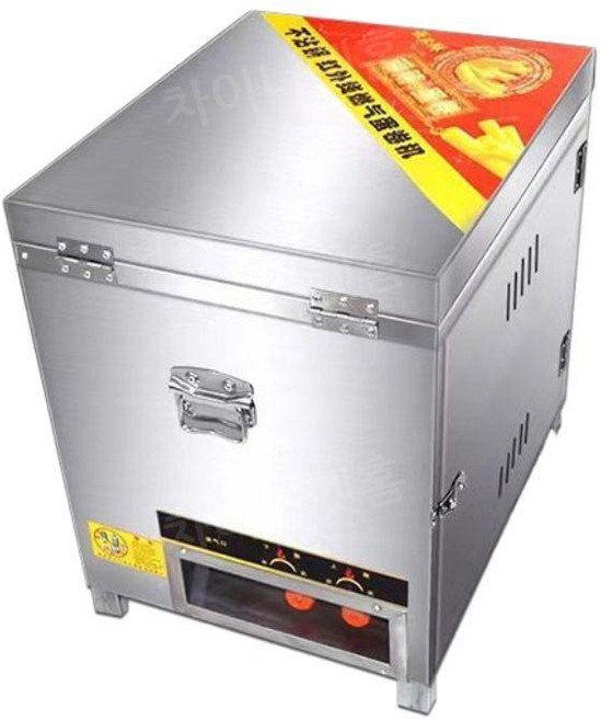 전병메이커 메이커 또띠아 크레이프 원형 야빙 케이크 센베이 팬 철판, 수동 점화 모델