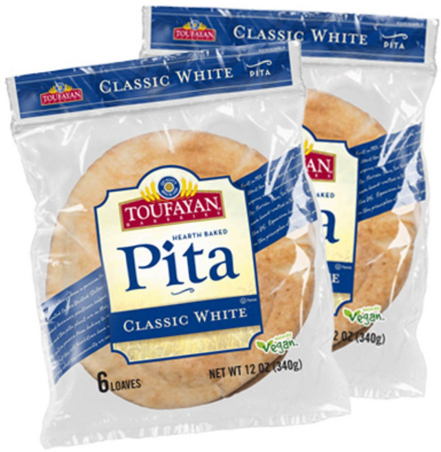 투파얀 피타브레드 클래식화이트 6개입 340g 2개, 12개, 56g