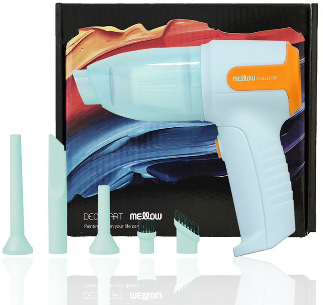 데코아르 멜로우 무선 틈새 2in1 멀티청소기, TKC-10065, 민트