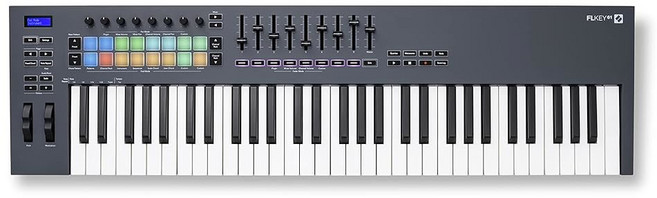 Novation FLkey 49 MIDI 키보드 코드 모드 스케일 모드와 원활한 FL 스튜디오 통합 음악 제작에 필요한 모든 소프트웨어, 61 Keys