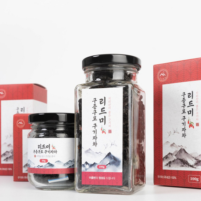 산엔청 리드미 구증구포 구기자차 50g 100g, 1개, 1개입