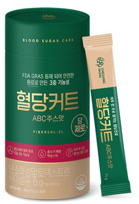 대상웰라이프 혈당커트 ABC 주스맛 액상스틱 30p, 450g, 1개