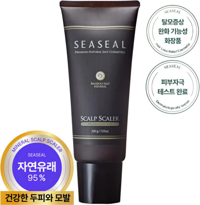 씨실 밤부솔트 미네랄 스칼프 스케일러, 1개, 200g
