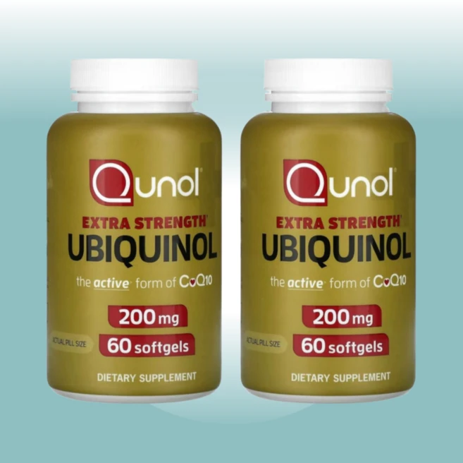 큐놀 Qunol 유비퀴놀 200mg 소프트젤 60정 2개 - 쿠팡