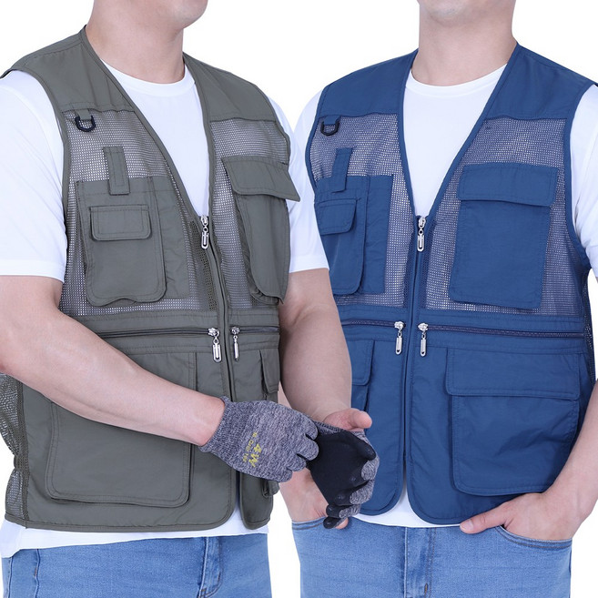 여름 망사 작업조끼 배달 1+1