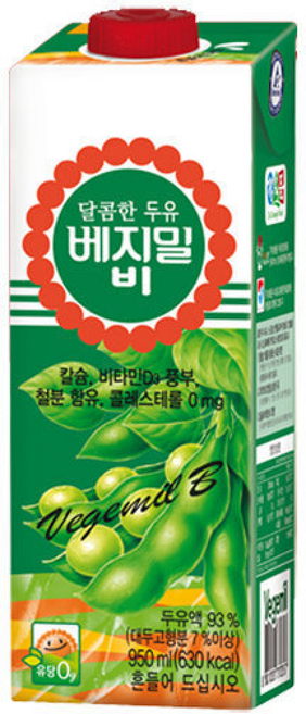 정식품/베지밀B()X/베지밀/두유 달콤한 맛 베지밀 비 대용량, 950ml