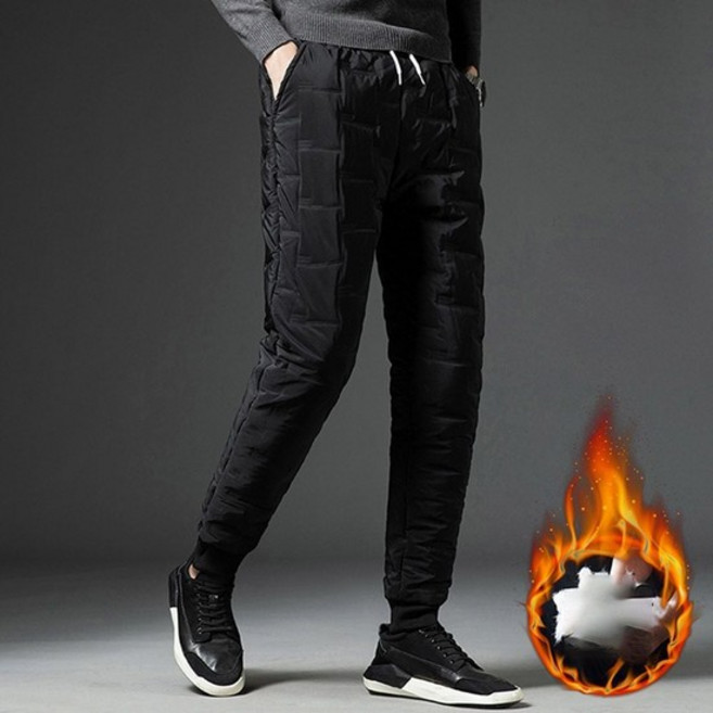 남자겨울바지 9부 바지 밴딩 기모 겨울 LM-0168