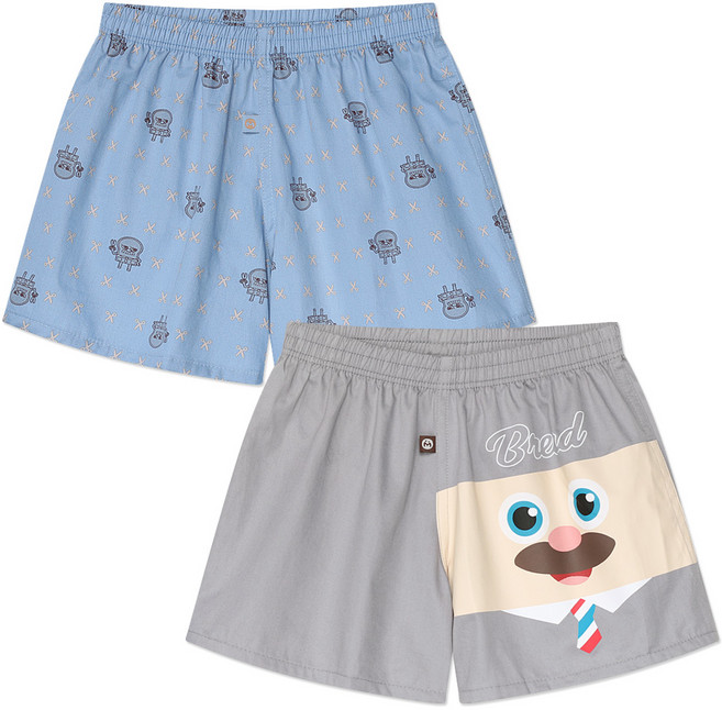 엠알키즈 베스트 브레드 남아 트렁크 2p 세트