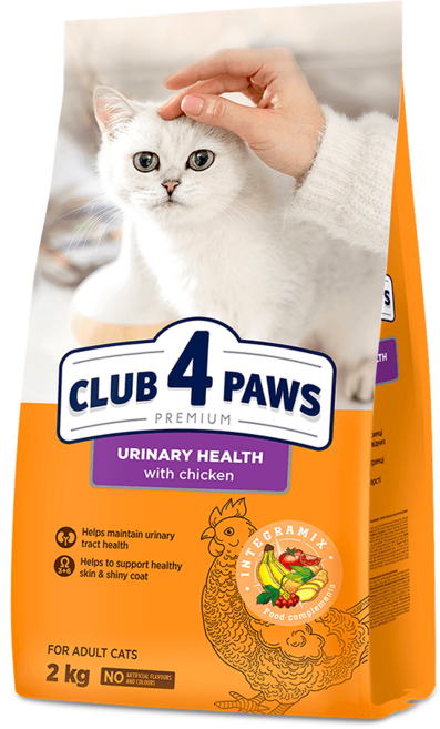클럽4포우즈 프리미엄 어덜트캣 유리너리헬스 치킨 2Kg