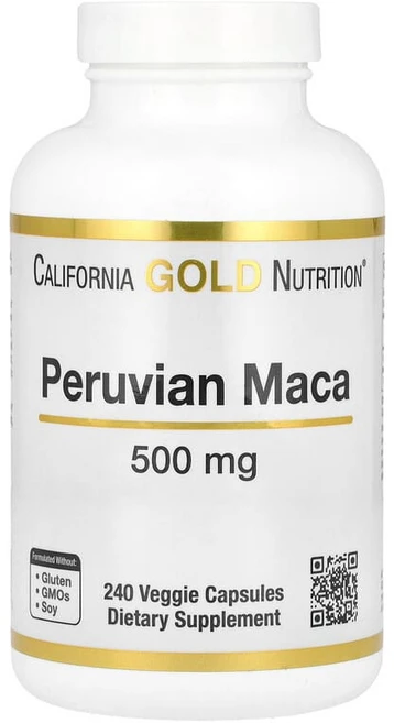 CGN 마카 페루비안 페루산 옐로 마카 Peruvian MACA 500mg 240 베지캡슐, 240 개선택 용량이 사진보다 우선입니다, 1개, 240정 - 쿠팡