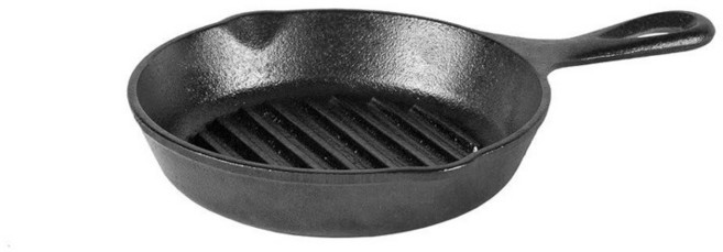 Lodge 아이언 그릴 팬 26cm(10.25인치), 6.5 Inch, 1개, 2) 6.5 Inch