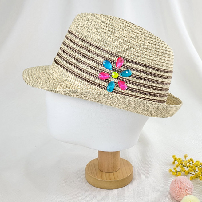 [제이제이나인] 비치 페도라모자 SH63