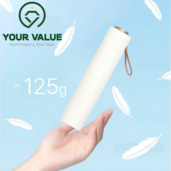 [UV 99.9%차단]유얼벨류 초경량 고급 3단 암막 양산 우양산 우산