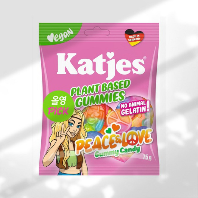 캇예스 비건젤리 75g 3종택1 구미 간식 디저트 KATJES, 1개