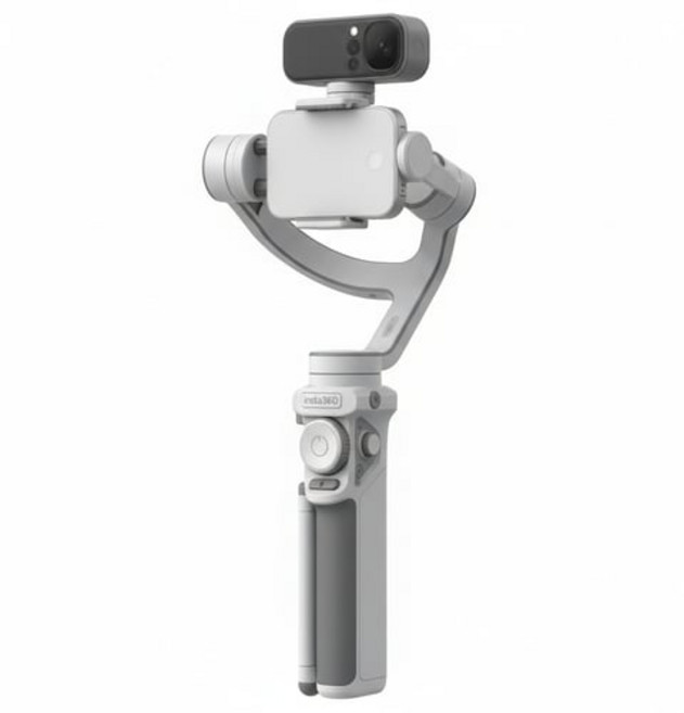 인스타360 Flow 2 Pro AI 트래커 번들 스마트폰 짐벌, CNSABQb/지능형, 그레이, 1개