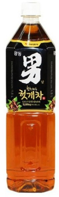 헛개차 1.5L 페트 광동 12개입, 1ml