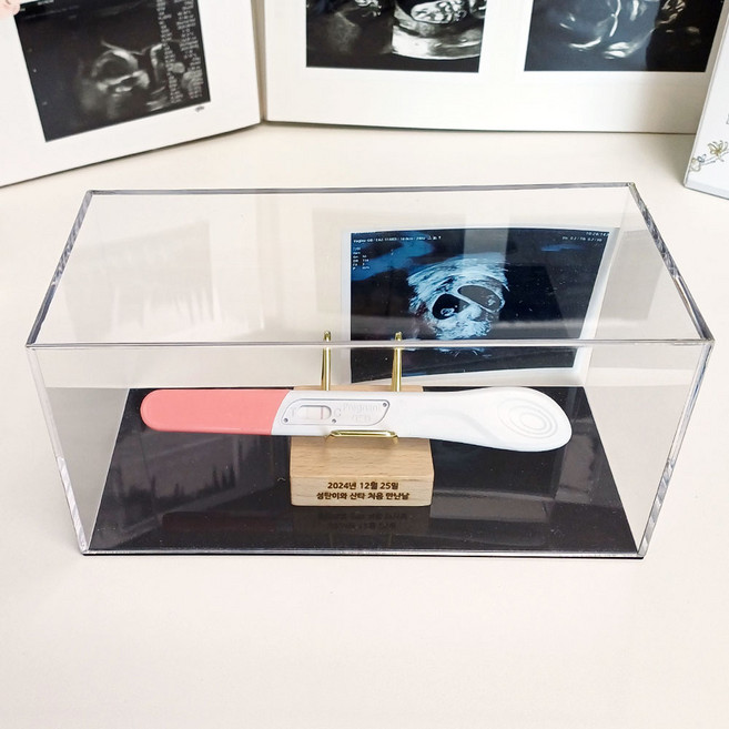 [레이저각인] 임테기 보관함 임신테스트기 보관 액자 대용 임밍아웃