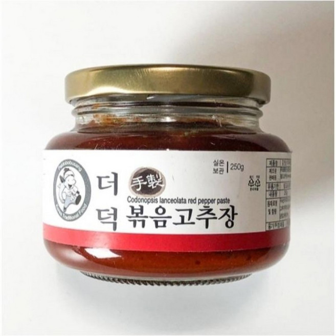 더덕볶음고추장(250g) 팔도보부상 장류 매운소스 한국식양념, 1개, 1g