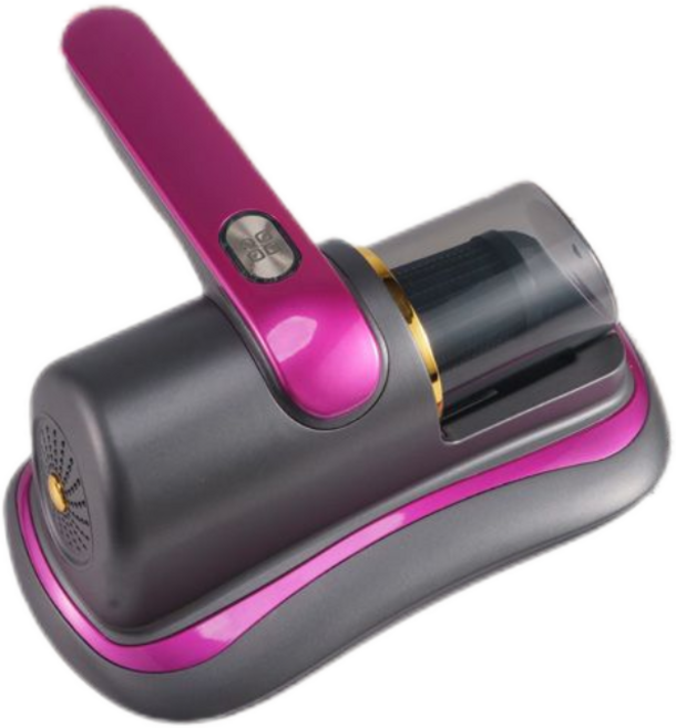 德國無線手持UV除螨吸塵器 家用床鋪殺菌去蟎蟲清潔機, 紫色25000pa强吸力, 双档【除螨仪】