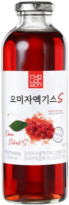 초록원 오미자엑기스S, 660g, 1개