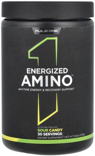 룰원 프로틴 에너자이즈드 아미노 사워 캔디 Rule One Proteins Energized Amino Sour Candy 270g, 1개 - 쿠팡
