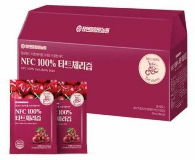 아트박스/아도라하우스 NFC 100 타트체리즙 70ml x 30포 박스디자인 교차발송, 1개