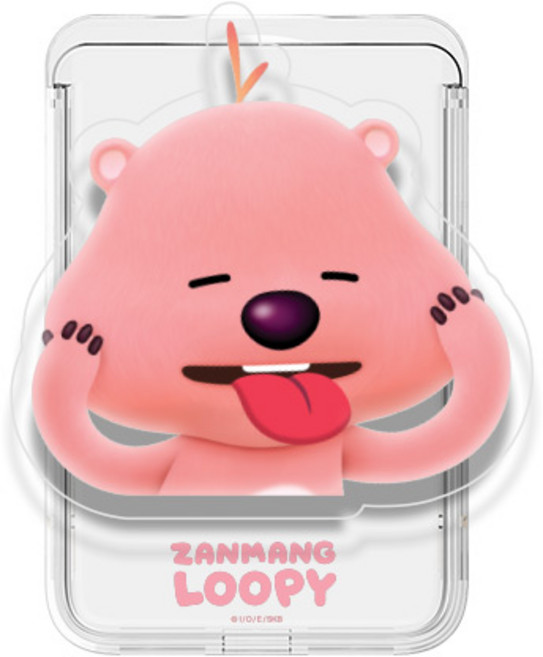 잔망루피 맥세이프 스마트톡 카드지갑, 메롱루피, 1개