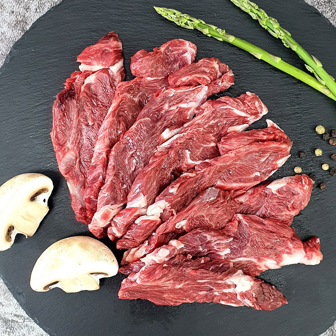 1++등급 투뿔 한우 소고기 제비추리 특수부위 구이용 당신애한우, 1개, 600g