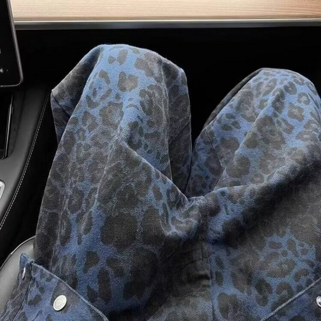 COSYEVNO 남자 카고 바지 가을 호피 날씬해 보이는 캐쥬얼 나른한 느낌의 카고 팬츠 DHY-gzk