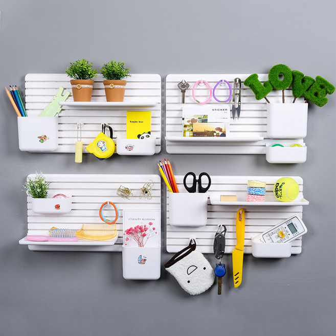 모나코올리브 무타공 내맘대로 시스템 벽선반 행거