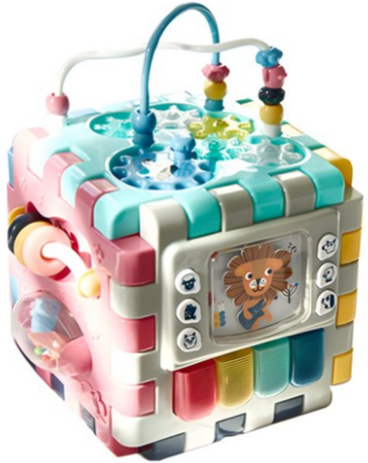 하베브릭스 6 in 1 변신큐브 영아완구, 3개