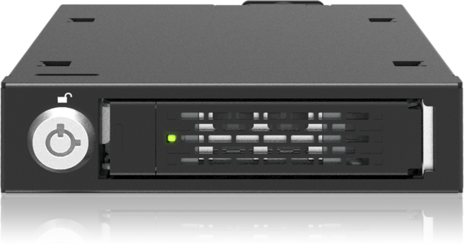 ICY DOCK MB601V5K-B 3.5베이용 2.5인치 U.2/U.3 NVMe SSD 하드랙 정품, 1개