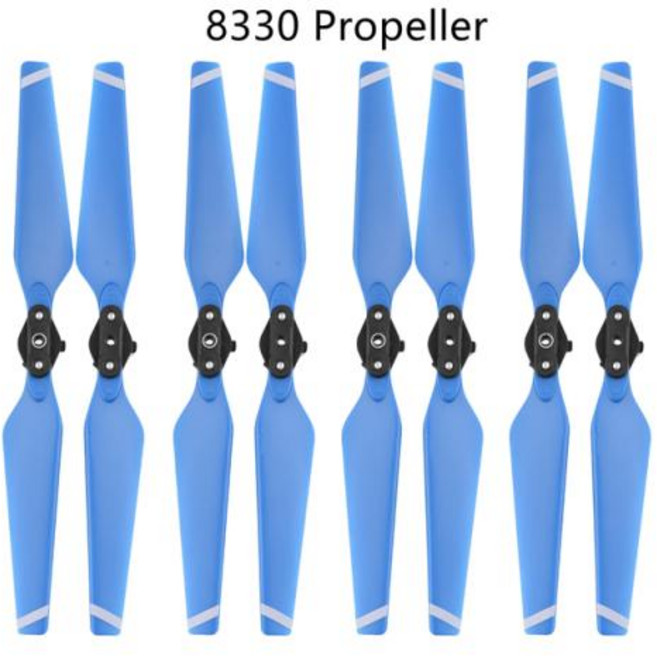 DJI Mavic Pro 드론용 프로펠러 8330 8331 접이식 블레이드 교체 부품 액세서리 CW CCW, 5) 8330 blue, 5) 8330 blue
