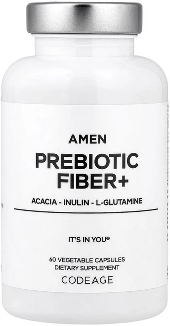 코드에이지 에이멘 프리바이오틱 파이버+ Codeage Amen Prebiotic Fiber+ 60정, 1개 - 쿠팡