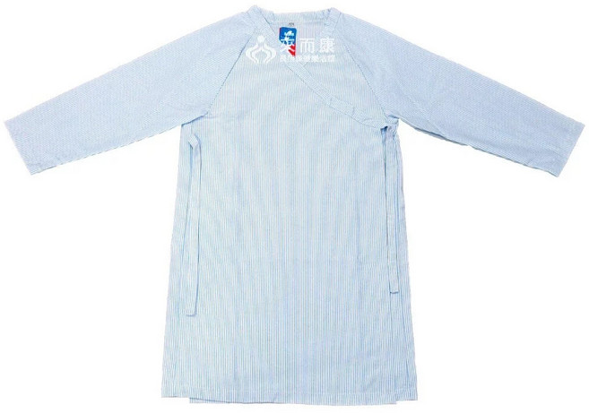 來而康 杰奇 日式浴衣 病人服 和服 長版 睡衣 不含褲子 花樣隨機出貨