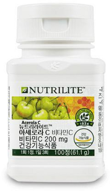 암웨이-아세로라C 항산화영양제 비타민, 100정, 1개