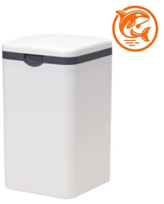 강아지 고양이 똥봉투 수거함 미니 쓰레기통 1.2L 분리수거함 깔끔한 디자인, 상세페이지 참조