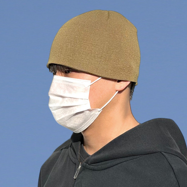 62cm 빅사이즈 라이트 심플 숏비니 니트 대두 모자 남자 여자 무지 여름 봄 골무 운동