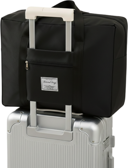 노이워니 캐리어 보조 접이식 여행용 보스턴백